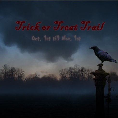 Trick Or Treat Trail Banner